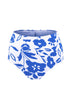 Square Neck Sleeveless Print Tankini Set